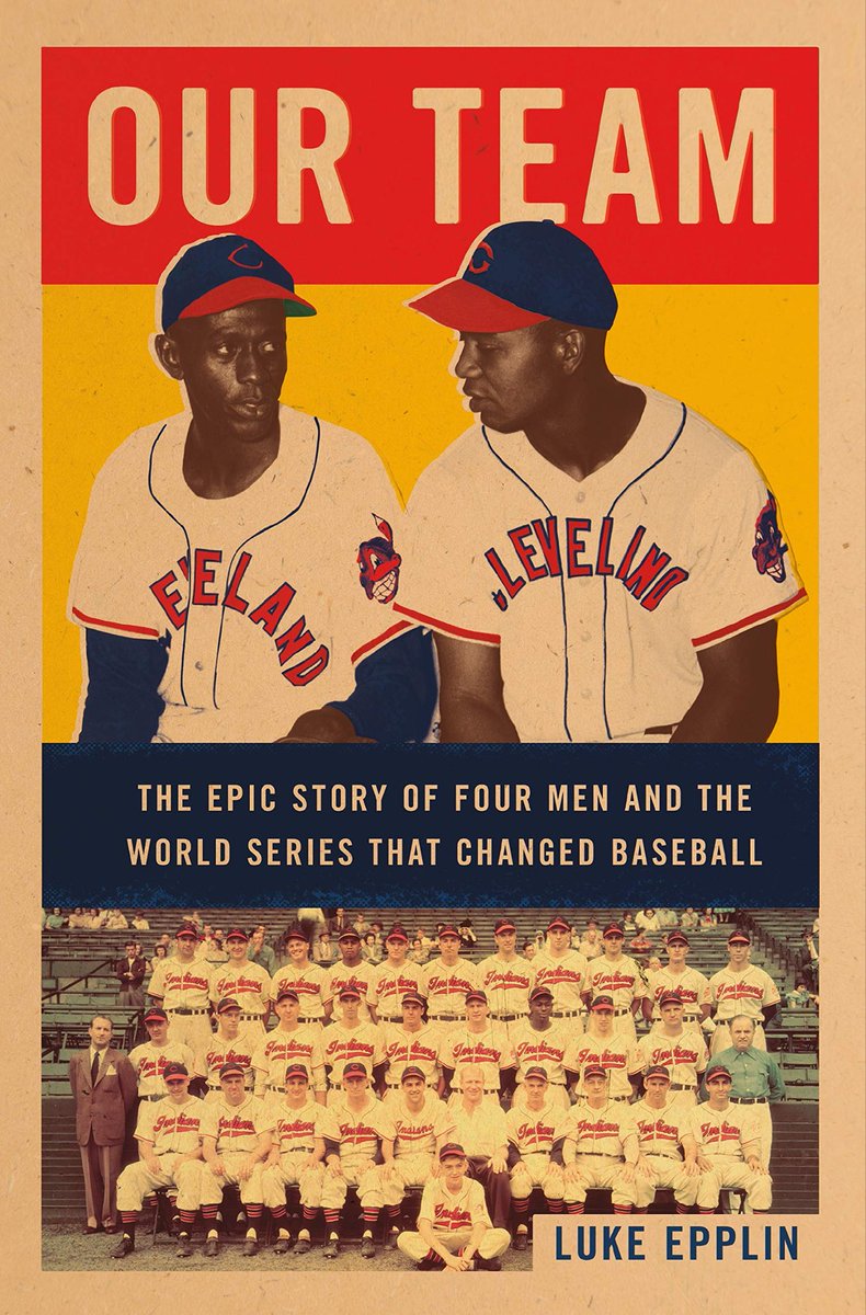 It’s baseball season... Am finishing Our Team by @LukeEpplin. Story of four men - Satchel Paige, Larry Doby, Bob Feller, Bill Veeck - Cleveland Indians and the 1949 World Series - ending segregated baseball in post-WWII era. Great read.