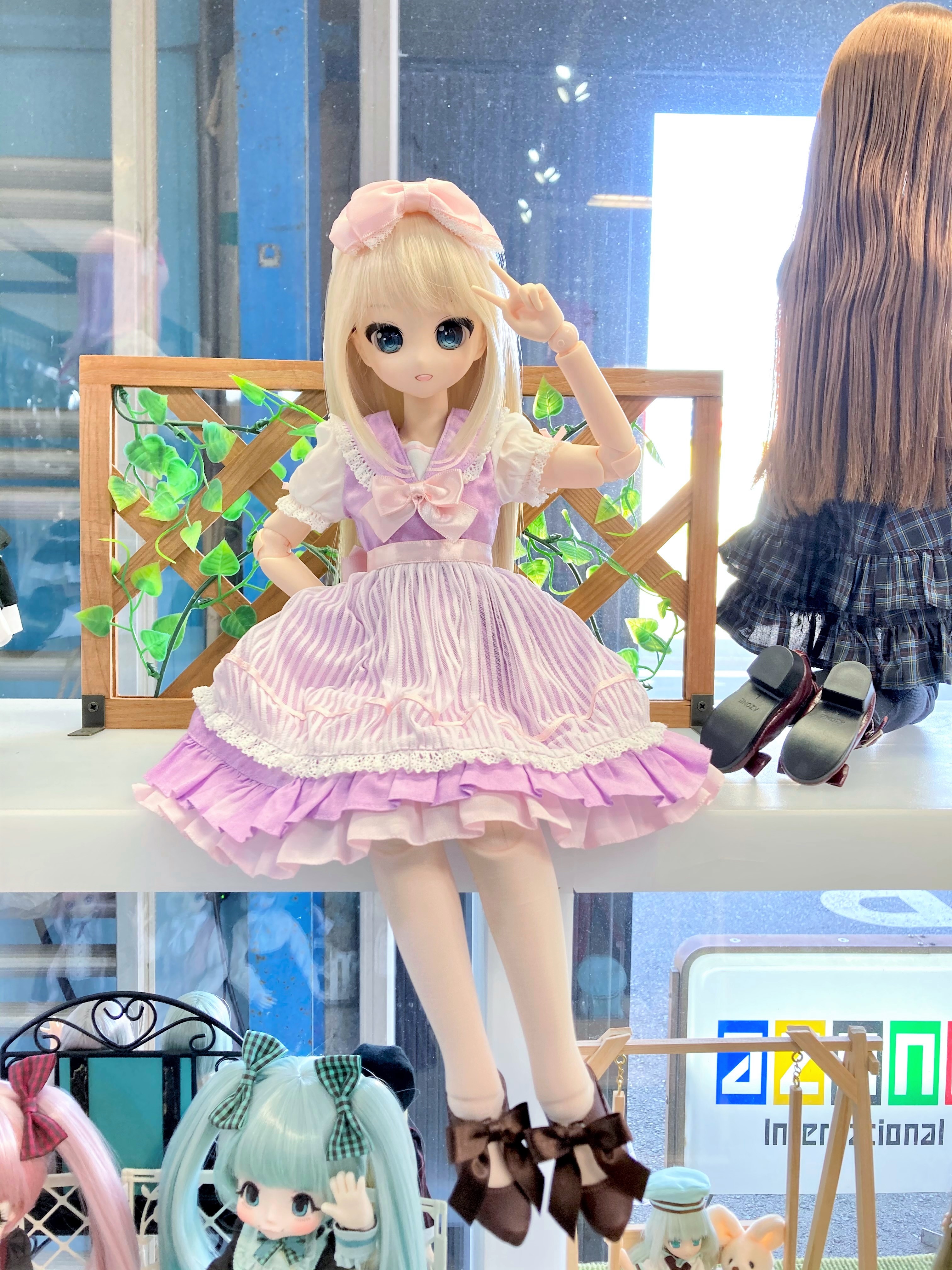 セット送料無料 アゾン 45 スウィートセーラーワンピースセット MDD 服