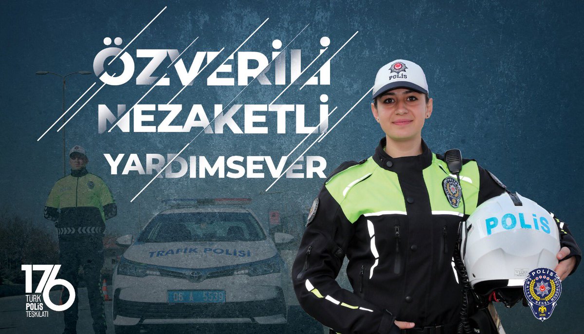 176 yıldır devletinin emrinde, milletinin hizmetinde... 
🇹🇷🇹🇷🇹🇷

#10NisanPolisHaftası
#PolisHaftası