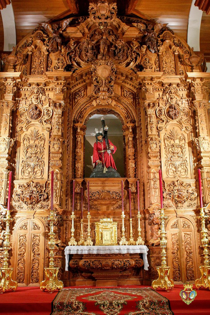 EspDeTriana's tweet photo. #ACTUALIDAD | El Santísimo Cristo de las Tres Caídas y Nuestra Señora de la #Esperanza, en sus respectivos altares para la Pascua de Resurrección.

#EsperanzaDeTriana https://t.co/RZvFttNk0W