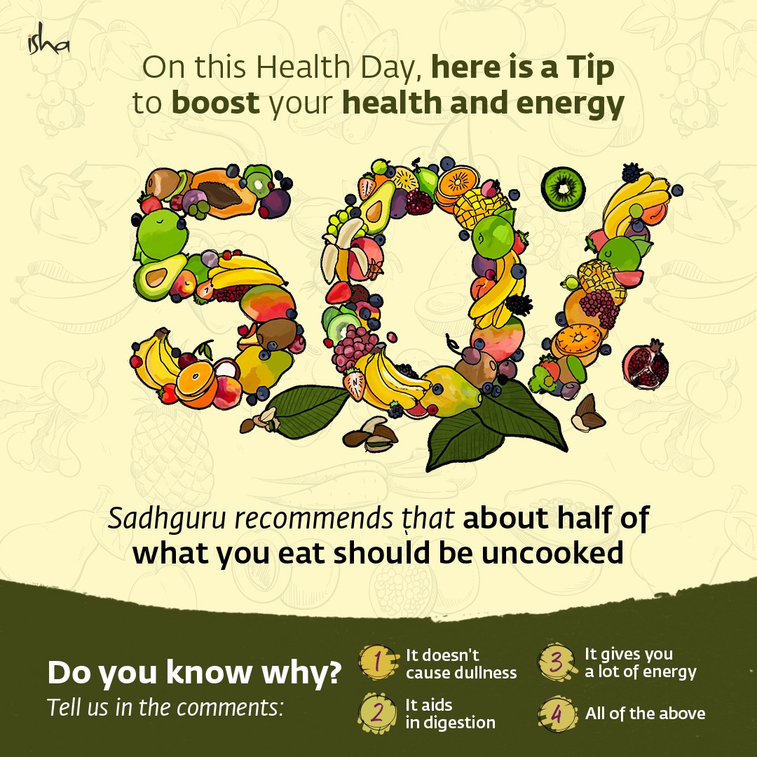 @ishafoundation's photo on #WorldHealthDay