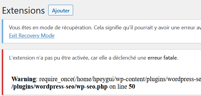 Beetle_SEO's tweet photo. Attention la Maj Yoast vous fait planter pas mal de WP https://t.co/Apk6gqXlav