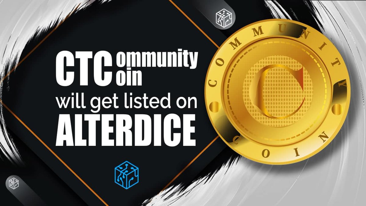 CTC LISTING ON ALTERDICE

CTC will be effective on the 12th of April.

Pairs will be supported: 
CTC/BTC
CTC/TRX
CTC/USDT

Official website: theccoin.org

Twitter: x.com/foundation_ctc

White paper: theccoin.org/wp-content/upl…

#listing #alterdice #crypto #exchange