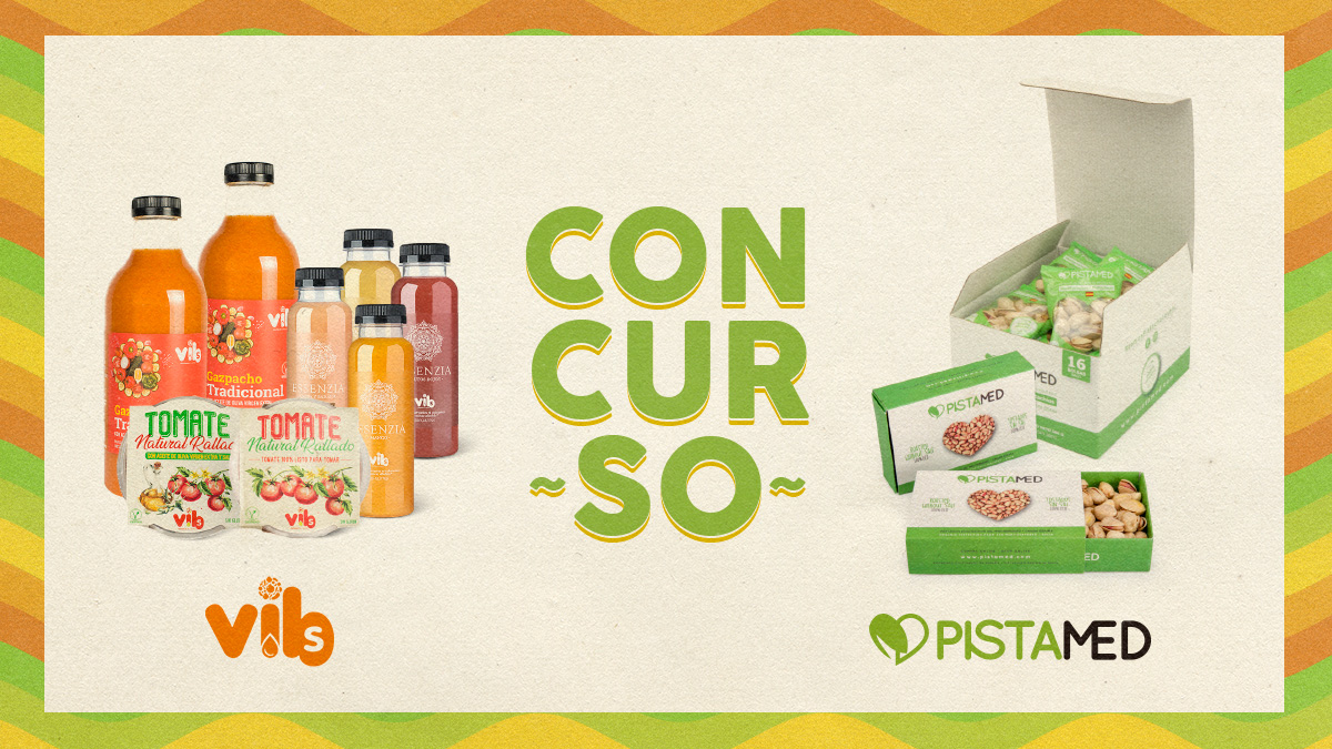 ¡CONCURSO!
Tu salud comienza en tu cocina 🍽️ y junto a nuestros amigos de @Vibs_esp  ¡queremos cuidar de ella! Para participar:
Síguenos✅
Sigue a @Vibs_esp ✅
Haz RT✅
💚El jueves 15, ¡el ganador!