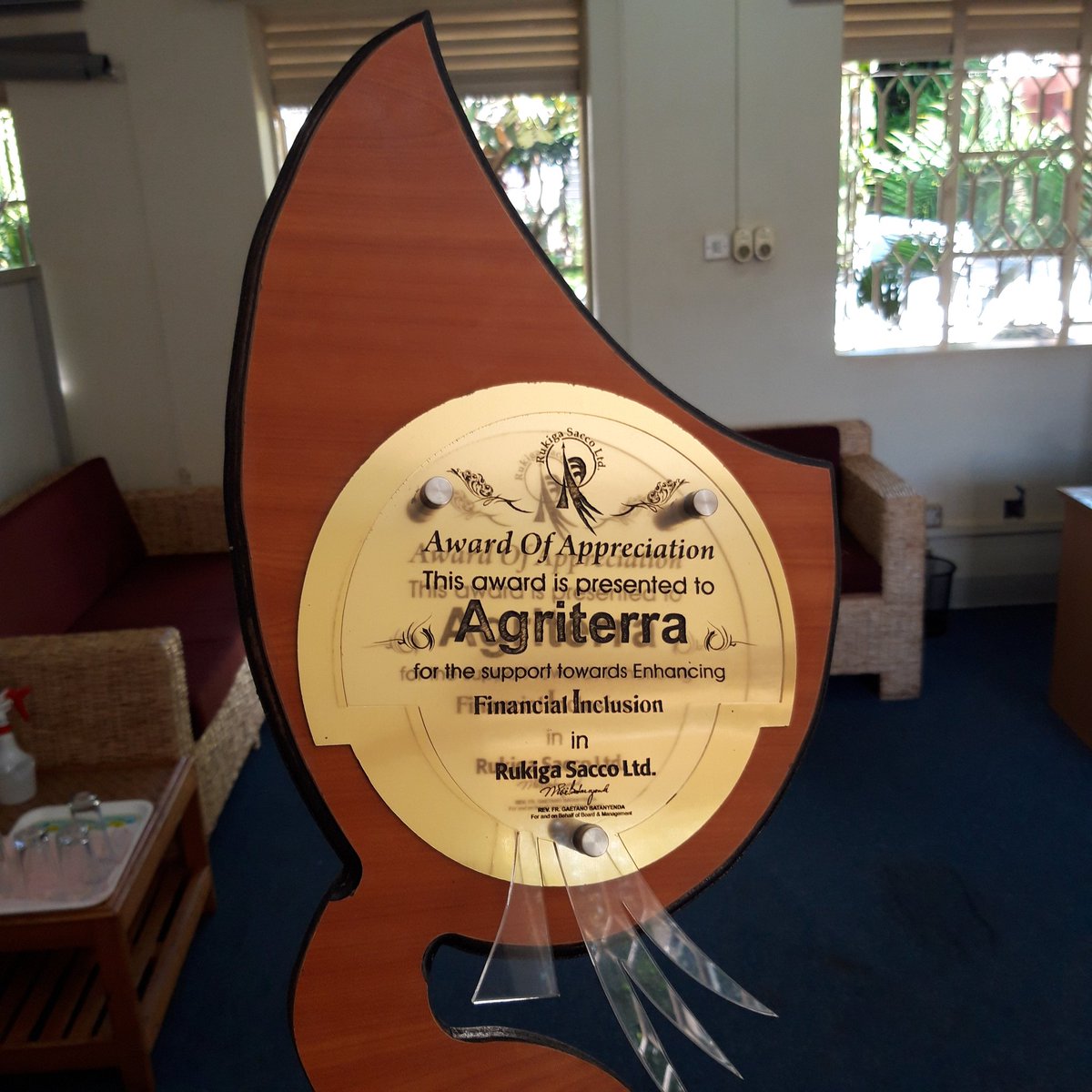 Farmers livelihoods are guaranteed with cooperatives that run their business professionally! 
This award will motivate us to do more in our farmer focused transformation program for the next 5 years <a href="/Agriterra/">Agriterra</a> <a href="/jboliza/">JB</a>