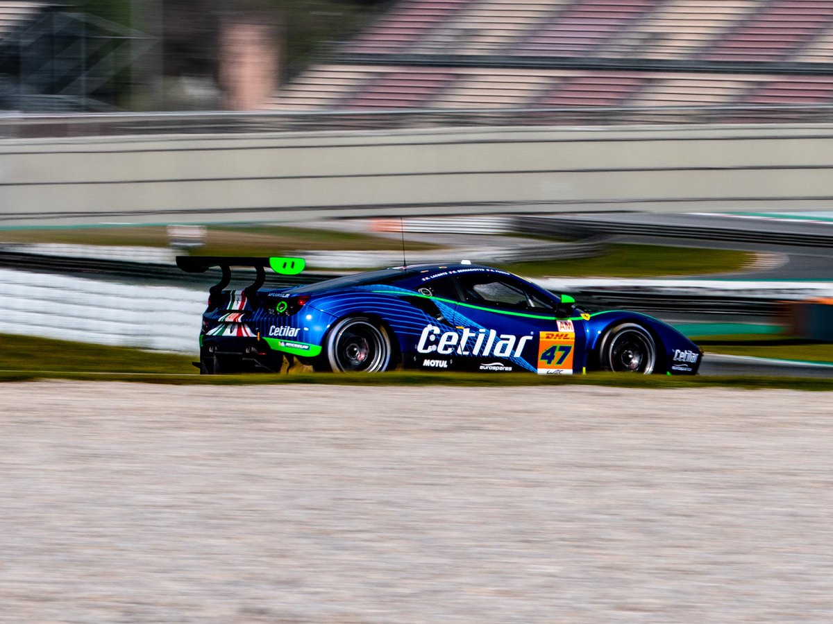 SalaStampRacing's tweet photo. #Wec Nella giornata di ieri il team @CetilarRacing sul @Circuitcat_eng ha svolto diversi test in preparazione del @FIAWEC con la #Ferrari #488Evo
📸 Team https://t.co/Rf9tVoGkzH