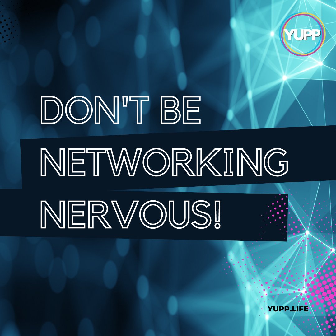 yupplife's tweet photo. Don't be #NetworkingNervous - Make the first move! Show that you mean business by sending out that first message to your newest connection #NetworkingWednesdays #digitalconnection #digitalcommunity #yupp #yupplife⠀⠀ https://t.co/GIcMBpHRPu