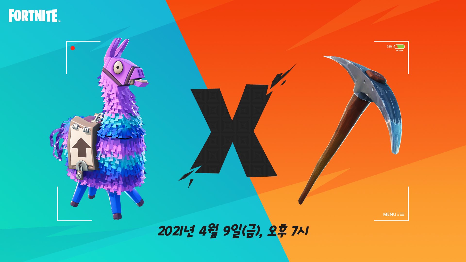 Fnjpnews 日本向け情報アカウント 先程 韓国のフォートナイト公式がこちらの画像を投稿しました 画像には 21年4月9日 金 午後7時 と書かれています どういった意味があるのかは今のところ分かりません T Co Lkvgjw6xct Twitter