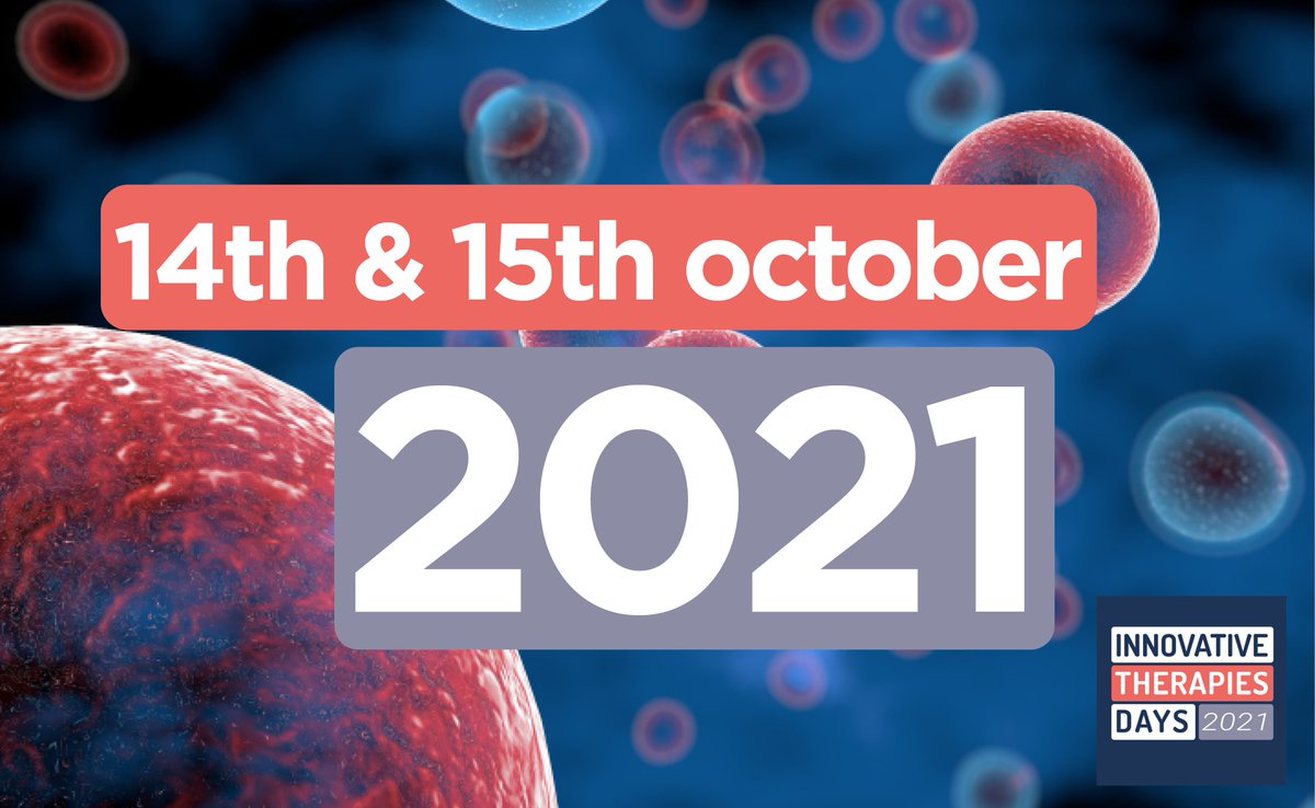 New dates for the Innovative Therapies Days !

We meet again on October 14th and 15th, 2021, always in Besançon, in the magnificent Kursaal.

Registration here : bit.ly/3b5RdWi