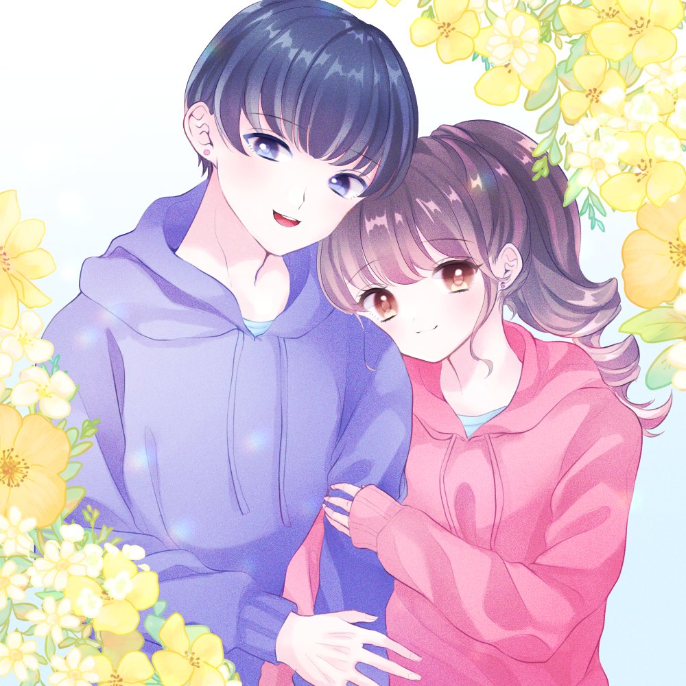 カップル絵 カップル絵