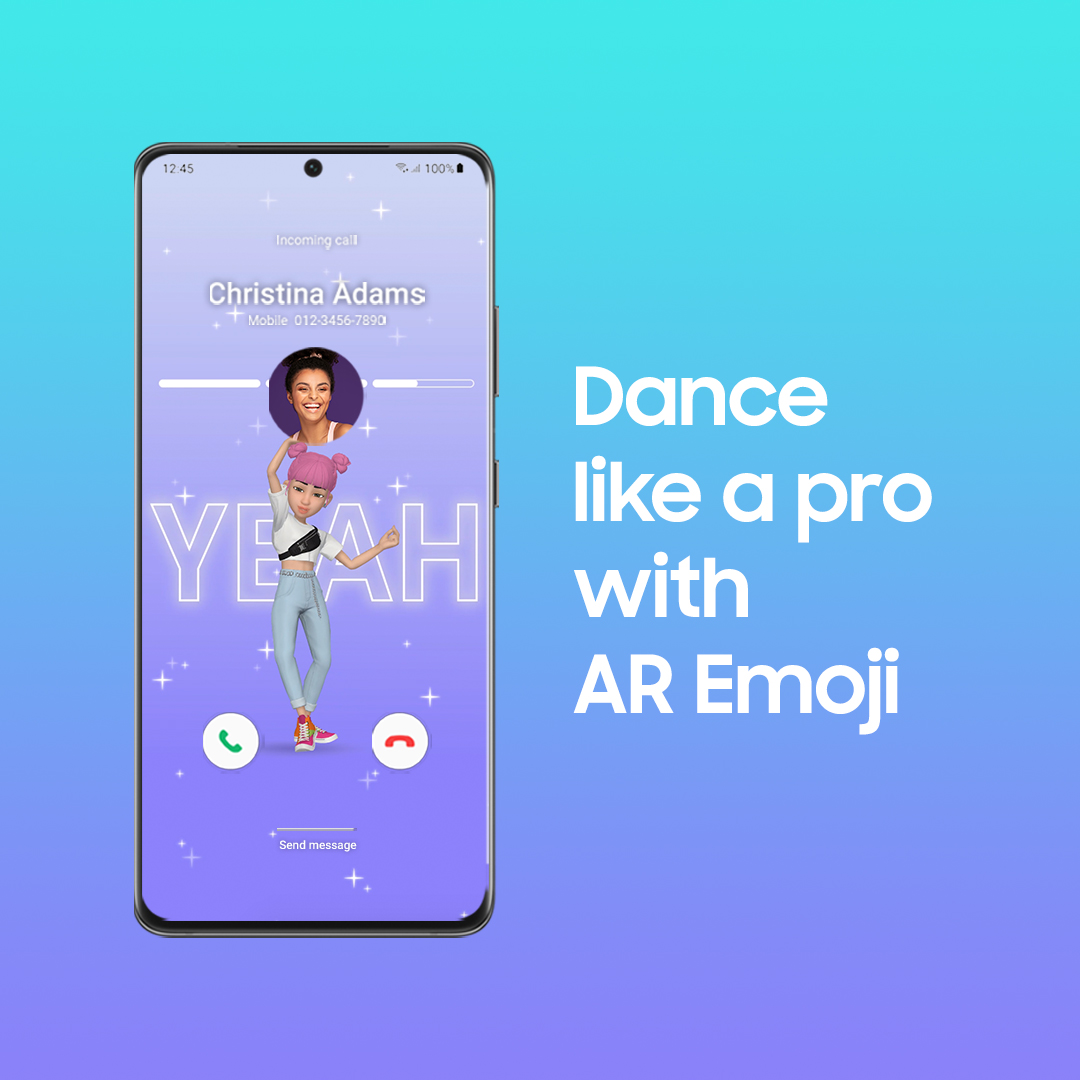 Samsung Mobile on X: "Dance away with the AR Emoji on the #GalaxyS21 Series  5G – an experience brought to you by Samsung X 1Million Dance Studio.  Simply fire up the 'AR