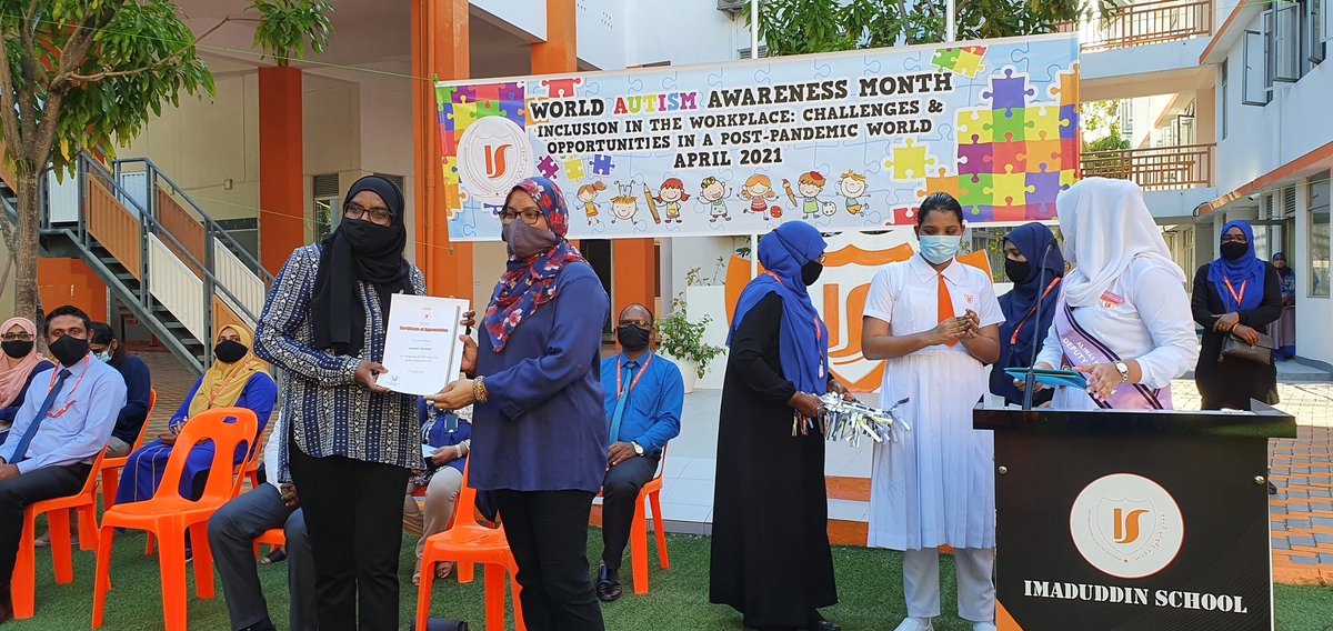 Marking Autism Awareness Day <a href="/MoEdumv/">Ministry of Education</a>