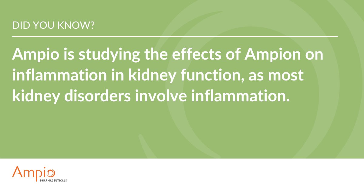 Ampio Pharmaceuticals tweet media