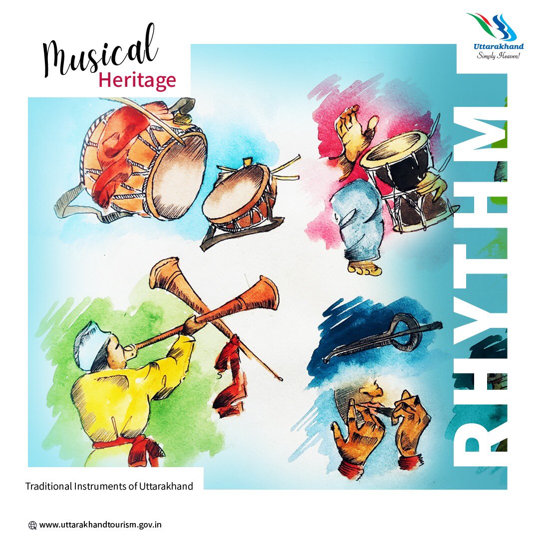 Uttarakhand Tourism on Twitter "The traditional musical instruments of