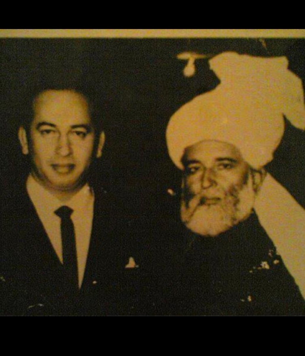 Ameer_R_Jamali's tweet photo. Today is the 54th death anniversary of my nana, Fida-e-Millat Mir Jaffar Khan Jamali .

Please recite a Faateha for the noble soul of this great human being. 

May Allah grant him higher status in Jannah. Ameen

#Pakistanmovement 
#Pakistan https://t.co/6FkHPWFTlh