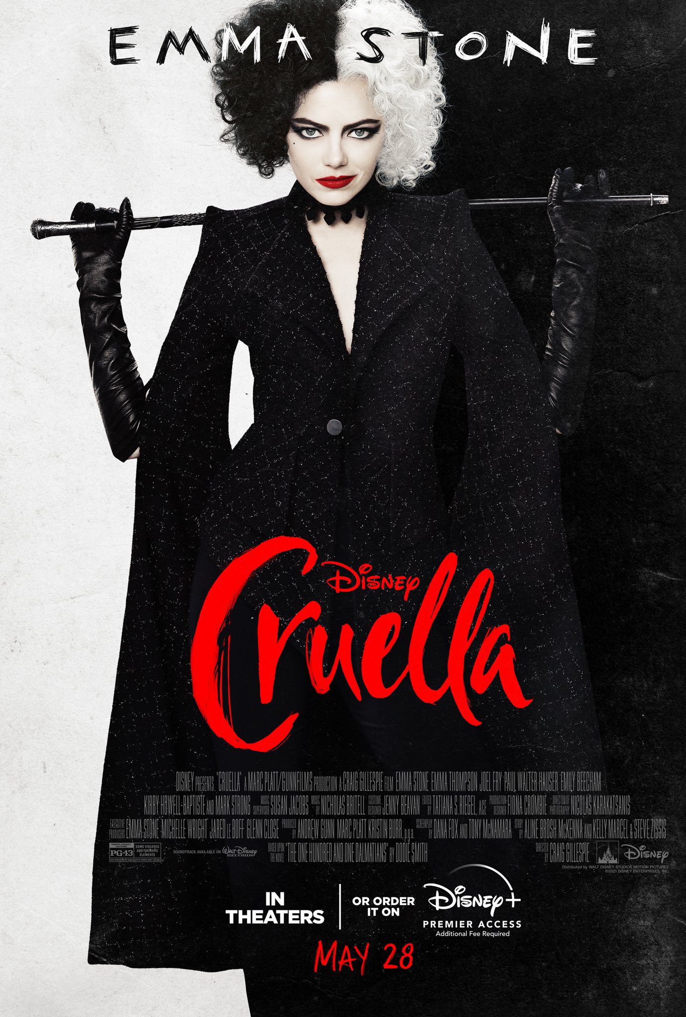 Cruella | Filme estrelado por Emma Stone ganha novo trailer - assista - Cinema com Rapadura