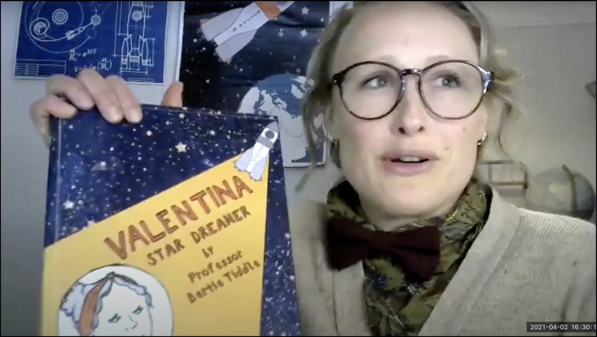 HasteTheatre's tweet image. 💫 FIRST LOOK: VALENTINA STAR DREAMER

👩🏻‍🚀 An interactive, intergalactic virtual adventure for families, telling the story of Valentina Tereshkova, 1st woman in space!

collab w @MOLtheatre supported by @ace_national @ThePlaceBedford 

☄️work in progress 17.04.21 11am link in bio