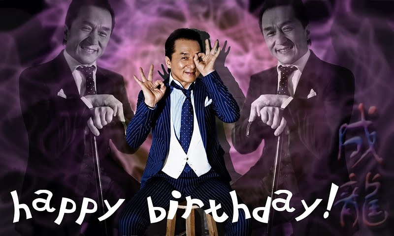 Happy Birthday! Jackie Chan 