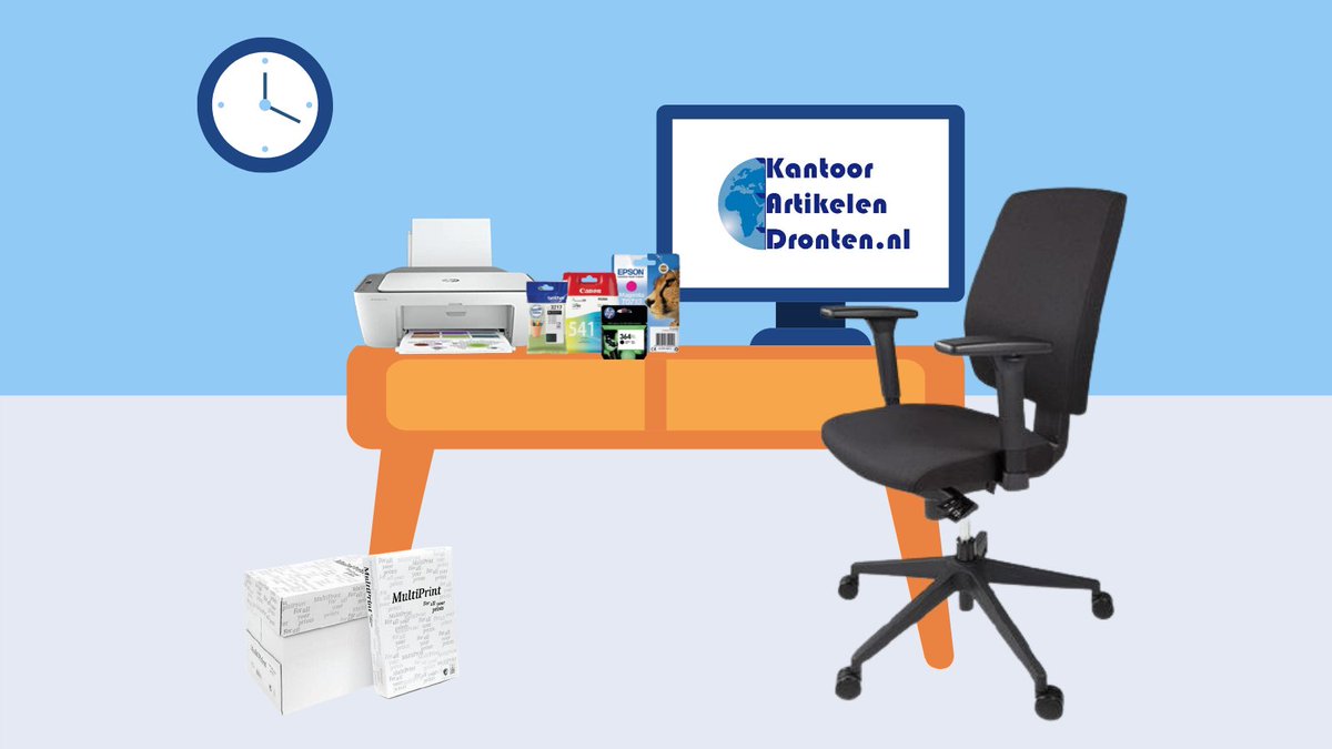 ⏩APRIL ACTIES⏪
🖨 HP Deskjet 2720 (alleen afhalen)
📑 Kopieerpapier Multiprint A4 (alleen afhalen)
🩸Toners &amp; Inkt
🪑Bureaustoel Raya's
🌐 Bekijk ze snel op onze website!