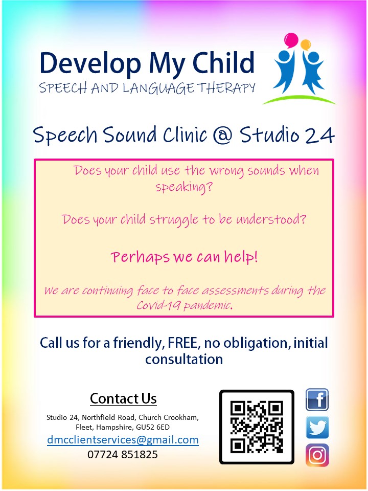 DevelopMyChild's tweet image. Booking is open for our Speech Sound Clinic! Contact us if you are interested #speechclinic #fleetSLT #speechsounds #hampshireSLT