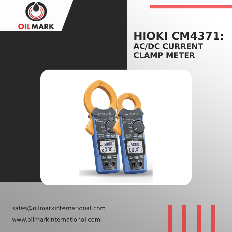 OilmarkInt's tweet image. The Hioki CM4371 is a 600A True RMS clamp meter that features a broad operating temperature range and IP54 dustproof and waterproof construction.

For more info visit bit.ly/3fQVzWS or contact us at sales@oilmarkinternational.com / +971506462589

#HiokiTestInstrument