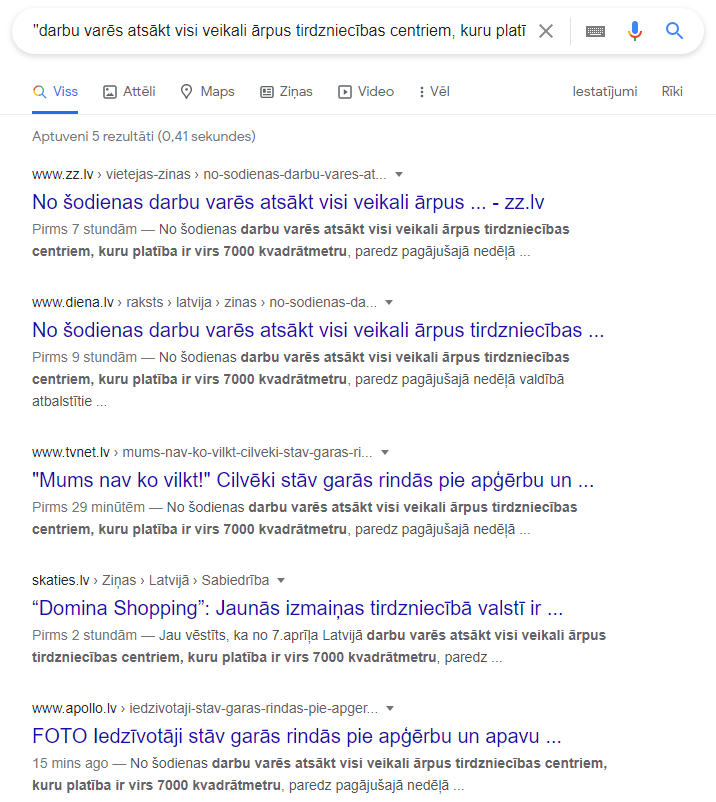 ikskile's tweet photo. Lūgums @letanewslv labot savu ziņu kura satur tekstu : "darbu varēs atsākt visi veikali ārpus tirdzniecības centriem, kuru platība ir virs 7000 kvadrātmetru" jo vairāki resursi nelasot @Brivibas36 teikto, neskaitāmas reizes to reproducē. https://t.co/9MaIHBi3V6