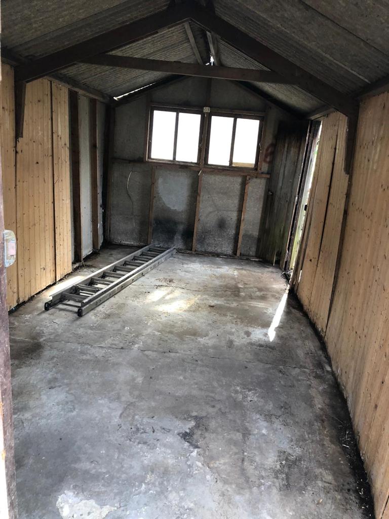 As you can see from these before and after pictures, the cleaners worked very hard. You can see the transformation is incredible. The end result looks like a totally different house/ garage altogether.  Thank you to customers and staff!!