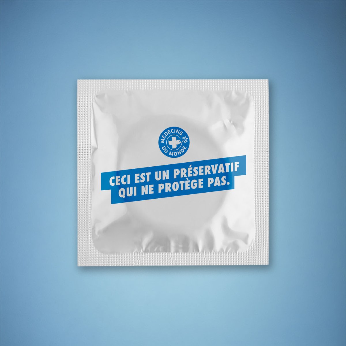 MdM_France's tweet photo. Aujourd’hui, découvrez notre préservatif impossible à ouvrir.

Une protection qui ne protège pas : exactement comme la loi de 2016 sur la #prostitution. https://t.co/EAREUXRsUC