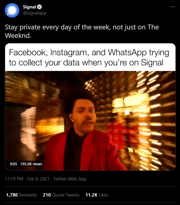 SondreB's tweet image. February 2021 - @signalapp tells us to use them so we don&apos;t have big corporations collecting our data.

April 2021 - Signal and @mobilecoin launch together so that governments can receive all our payment information? Yeh... sounds like fun. #SIGKILL #SIGTERM #SIGSTOP