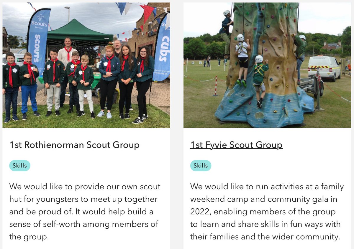 Congratulations to #FyvieCoop's Round 6 Local Causes on their interim payments.
1st Rothienorman Scout Group - £76.42
1st Fyvie Scout Group - £174.46
Visit coop.co.uk/local-causes to support your local cause.  #ItsWhatWeDo