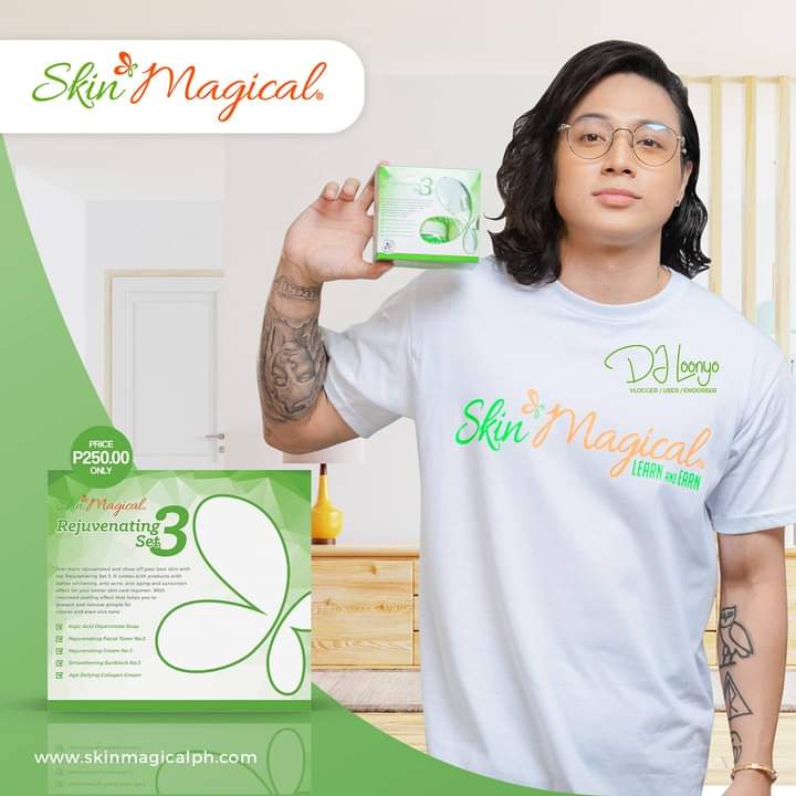 Acne break-outs no more! 😊 Say Hello to fairer and clearer skin with #SkinMagical Rejuvenating Set 3! 💯 ✨

#DJLoonyo | @DJLOONYO2