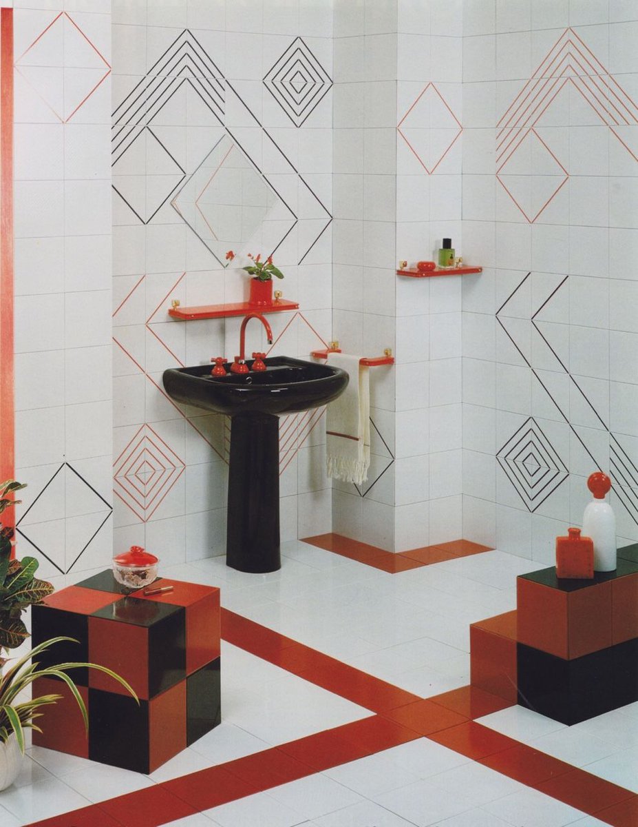 It’s #RetroWednesday, where we celebrate all things #retro! 🖤 Have you ever seen #bathroom taps this colour?!