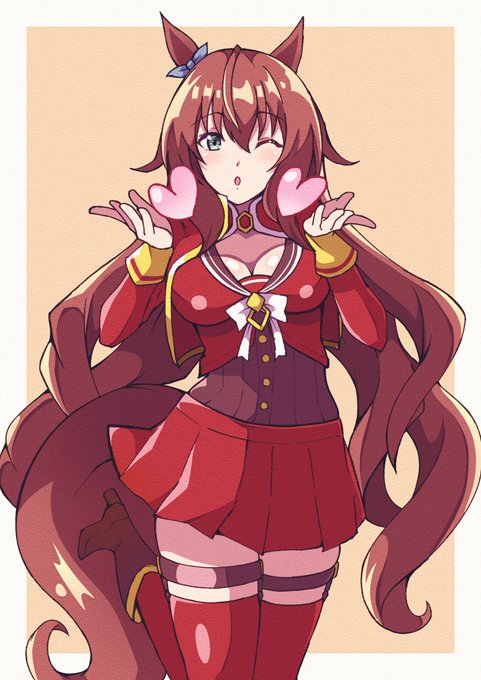 マルゼンちゅっちゅっ。
#マルゼンスキー #ウマ娘 