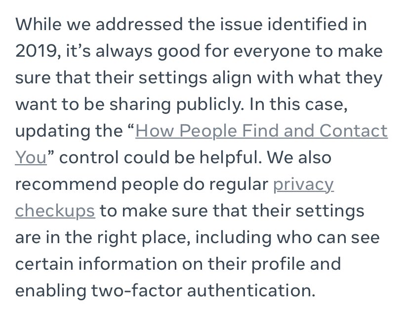 It took Facebook 5 days to publish this. It’s refusing to even acknowledge journalists’s qs. It doesn’t appear to be cooperating with the regulator. And these are not ‘facts’. This is a high-stakes PR op that blames Facebook’s users for their shocking failure to protect them