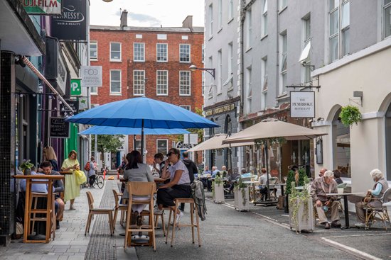 corkcitycouncil's tweet photo. Cork City Council will begin works next week to facilitate the permanent pedestrianisation of 17 @corkcitycentre streets🚶‍♀️🚴‍♀️

ℹ️Learn more here: https://t.co/CvM5PUT7RO

#ReimaginingCorkCity https://t.co/PYT6nu6LFl