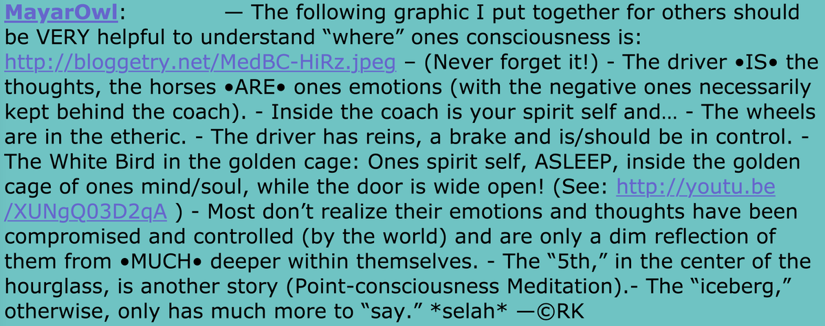 OwlMayar's tweet photo. @lisaaromano1 Master your mind, I fully agree! *smile* - Thank you, dearest @LisaARomano1! - A great posting of yours! *smile*
See Also: •—> https://t.co/K05J9Bnmsq <—•
https://t.co/XeCiZK9LEs – https://t.co/bm8eSMr00Z —©RK https://t.co/q0nRtMpG9H