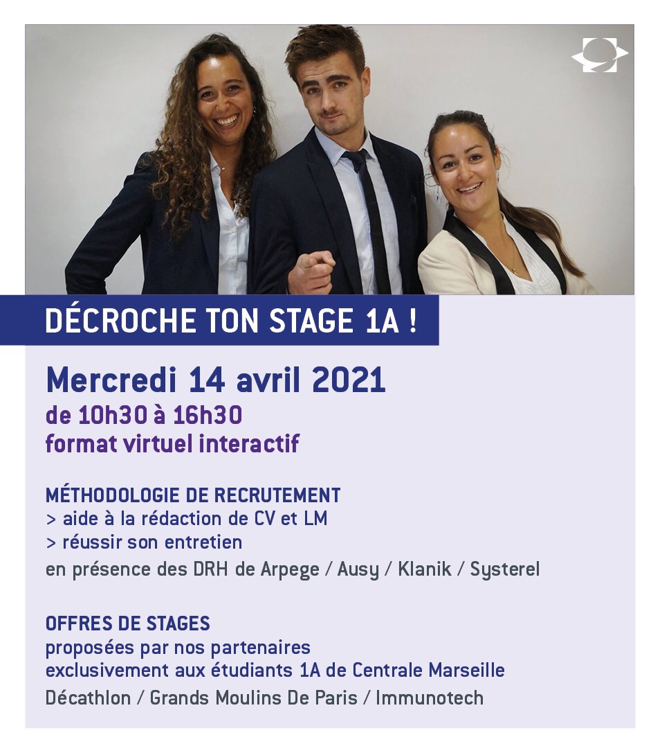 RERV_ECMars's tweet photo. Étudiants 1A - Save the date https://t.co/heeqmdAN7e