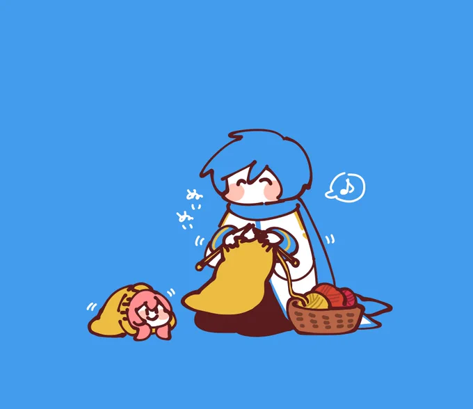 お母さんカイトがトレンドと聞いて( ¨̮ )過去絵 