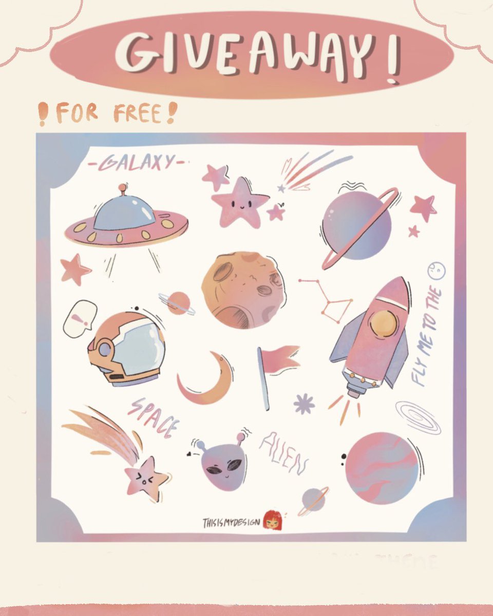 Sugarrush_stk's tweet photo. 【GIVEAWAY】✨🪐  sticker galaxy theme 🪐✨

-สําหรับตกแต่งโน๊ต สรุป ตามใจชอบเลยฮะ😆 
- 📌file png: https://t.co/f4zNhKqsGd

⚠️ ถ้าต้องการใช้ในเชิงพานิชย์ รบกวน DM มานะคะ
#giveaway #sticker #แจกไฟล์png #แจกสติ๊กเกอร์ #studygram #แจกpng https://t.co/hjKQqSAaKn