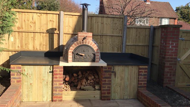 Over the past year, our enquiry rate for outdoor BBQ’s, Fire pits &amp; Pizza ovens have rocketed. 

This natural stone Nero Assoluto Honed Granite, is an ideal stone for outdoor use. A plain black, with a slight matte finish.