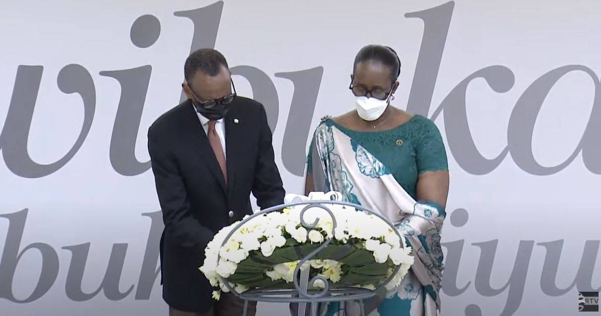 Perezida Paul Kagame aherekejwe na Madamu Jeannette Kagame bitabiriye ...
