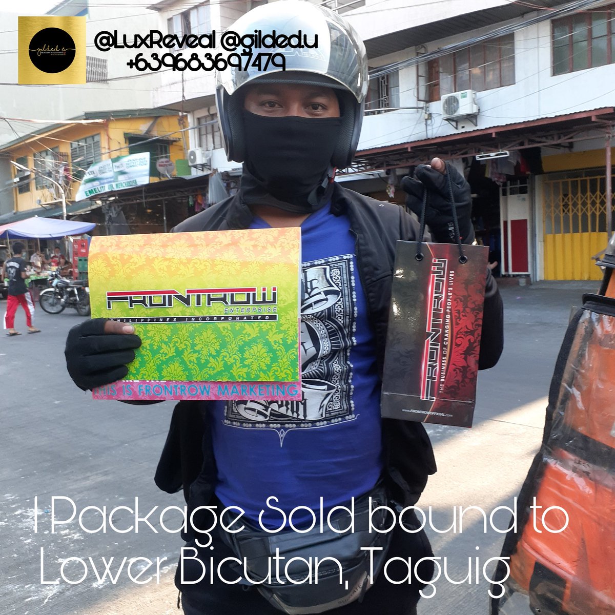 gilded_u's tweet photo. 1 personal Package Sold bound to Taguig📍

Keep safe Sir. Thank you. 💯

#EarnOnline #OnlineBusiness  #BusinessOpportunity #TeamTaguig https://t.co/8EitpI122y