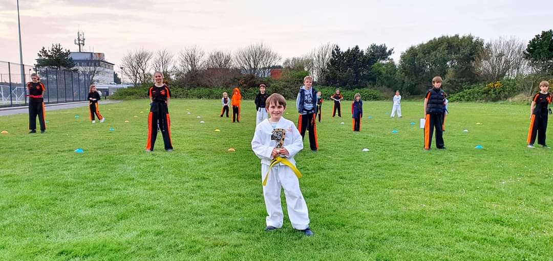 TKDLytham's tweet photo. Lytham Tae Kwon-Do proudly presents our "Students of the Month" for Jan, Feb &amp; March 2021 for indomitable spirit training indoors, outdoors and via Zoom @SportFylde @ActiveLancs @Sport_England https://t.co/3AwUC6OzRR