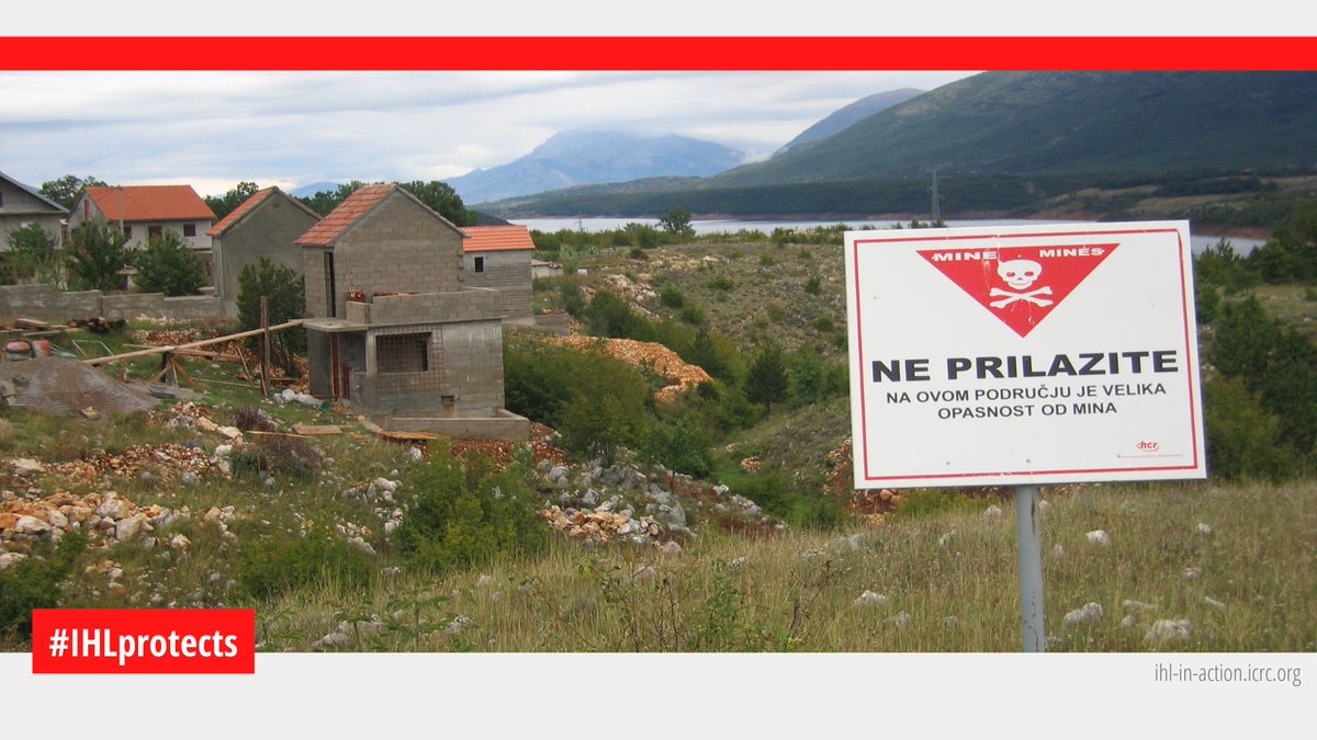 ICRC_LawPolicy's tweet photo. Learn more about Croatia's demining activities – and the results – after it ratified the Anti-Personnel Mine Ban Treaty in 1998, in this new @ICRC #IHLinAction case study! #IHLprotects #RespectforIHL
➡️https://t.co/ogYddJ1APy https://t.co/rN2uXILyk2