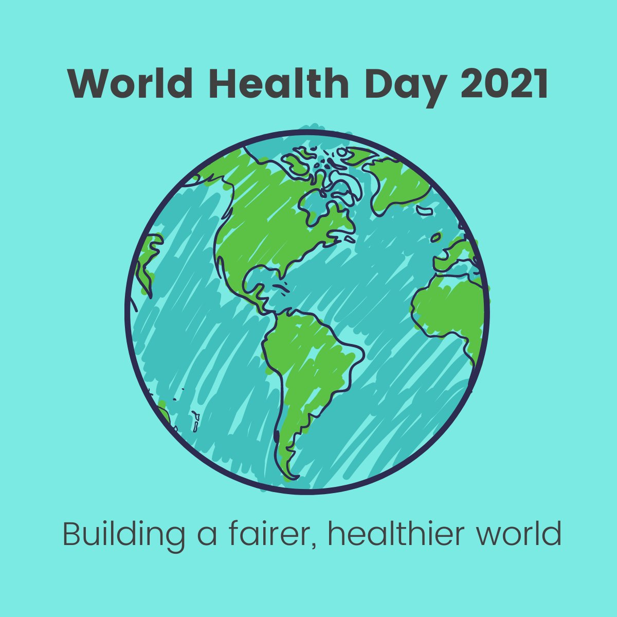 WellbeingCari's tweet image. Today is World Health Day 2021! 

This year, WHO are inviting others to join their campaign to build a fairer and happier world. 

Follow the campaign here -  bit.ly/2PAqo7E 

Wishing all health and happiness in 2021 and beyond! 

#worldhealthday2021 #wellbeing