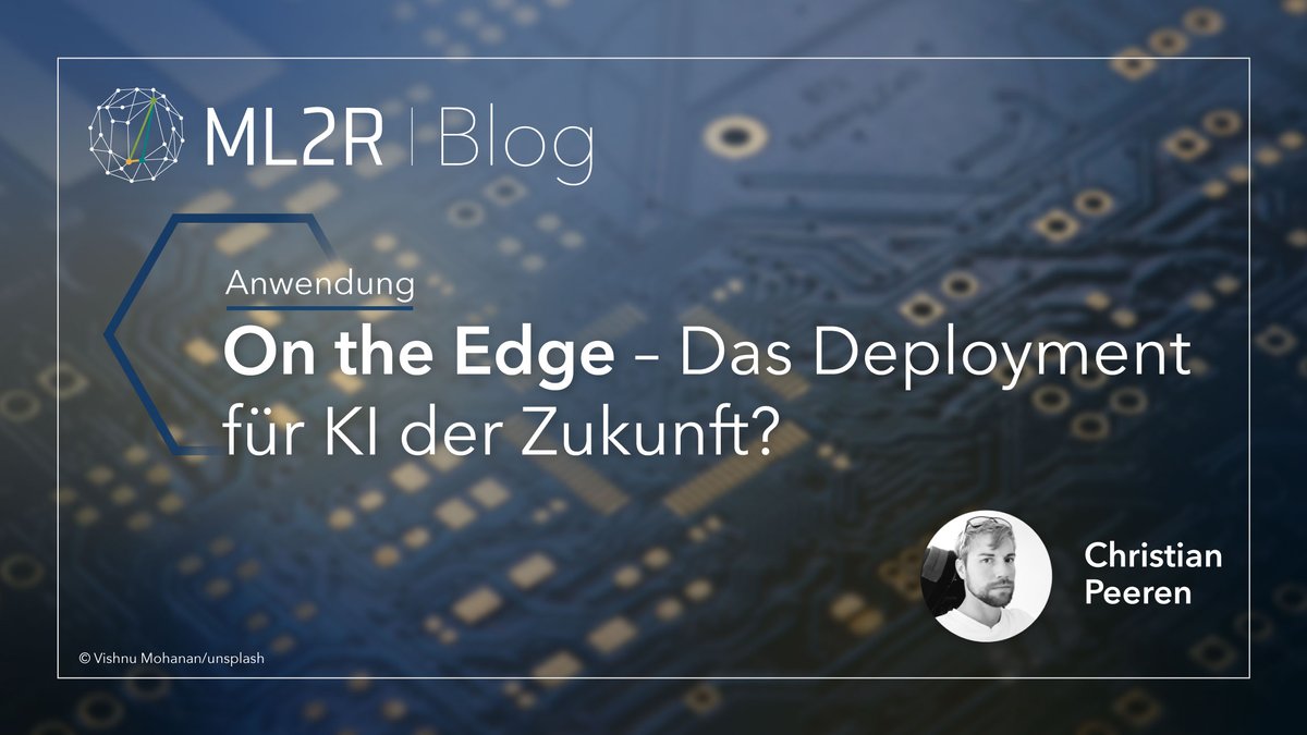 #EdgeDeployment allows for the decentralized implementation of #AI #algorithms. #Data is hereby processed & analyzed safely, resource-efficiently and in real time where it is generated: at the edge of a network. #ML2R #Blog post by Christian Peeren:

➡️ machinelearning-blog.de/anwendung/edge…