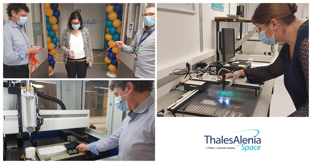 Thales Alenia Space opens new FabLab at Charleroi plant 
- Designed to stimulate innovation and drive sustainable growth in Belgium 🇧🇪 -  ow.ly/rBvg50Eff6I
Join Skywin on LinkedIn ☞ bit.ly/39aqiKA
<a href="/Thales_Alenia_S/">Thales Alenia Space</a> <a href="/AWEXCharleroi/">AWEX Charleroi</a> <a href="/AWEX_Belgium/">Wallonia Export & Investment Agency</a>