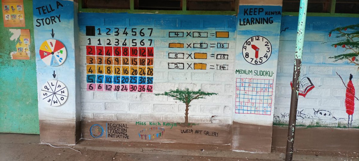 ReliAfrica's tweet image. School walls coming alive in #Korogocho with lots of lessons in one glance @Wamuisho @MissKochKenya kudos for this, alongside the Learner-centered teaching (LCT) thematic group! #NoChildleftbehind @ZiziAfrique @dignitasproject @aphrc @Uwezo_Kenya @WMSComms