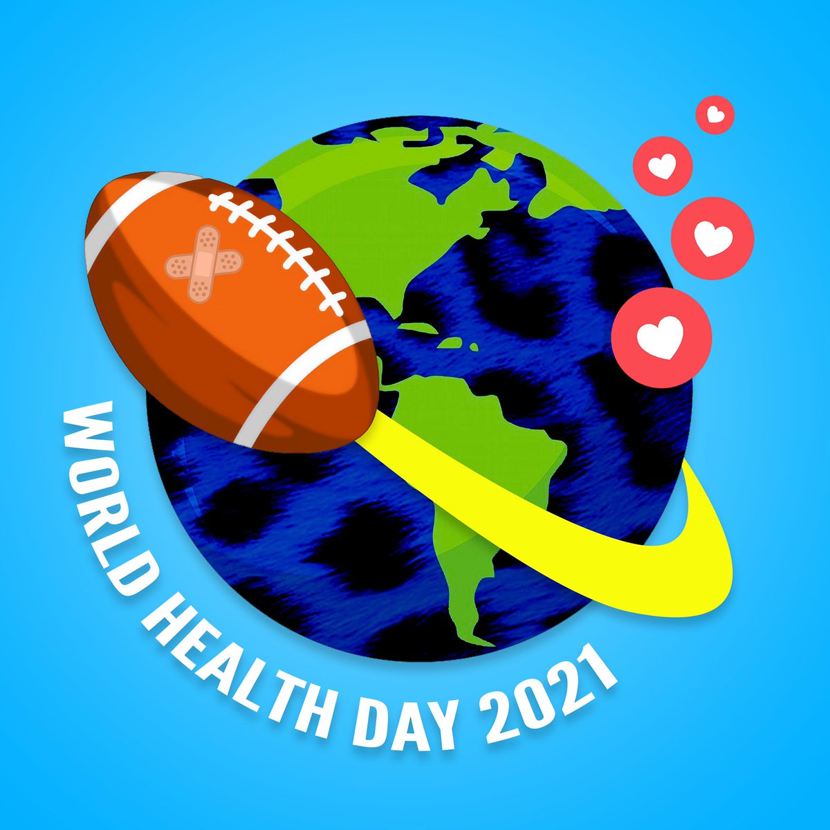 Happy World Health Day to all our fellow football fanatics! 💪🏻🌍🏈