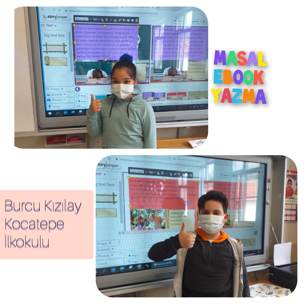 Hayatın renklerini kaçırma etwinning projemizin masal ebook yazma etkinliği
#ziyaselçuk
#izmitmem
#kocatepeilkokulu
#hayatınrenklerinikaçırma